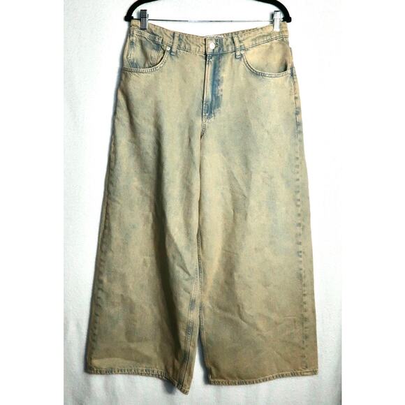 FREE PEOPLE We The Free Waterfalls Bagsy Wide-Leg
Jeans Size 30 - Picture 4 of 14